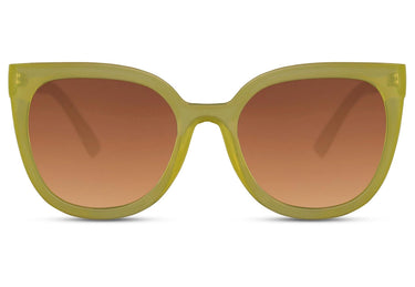 Heart-shaped sunglasses with pink lenses